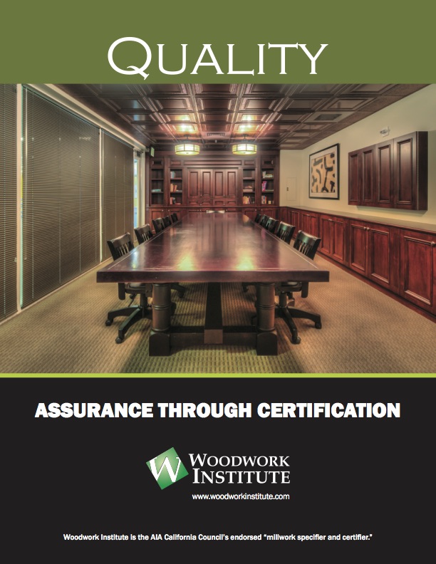 Quality Assurance - Woodwork Institute