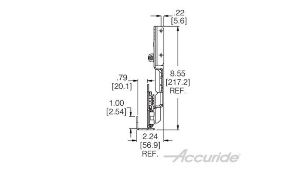 Accuride 1321 ProPocket Full Pocket Door Hardware - Image 2