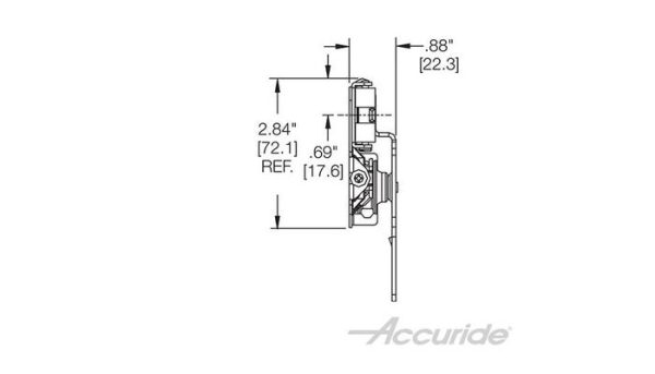 Accuride 1332/1432 Pocket Door Hardware - Image 4